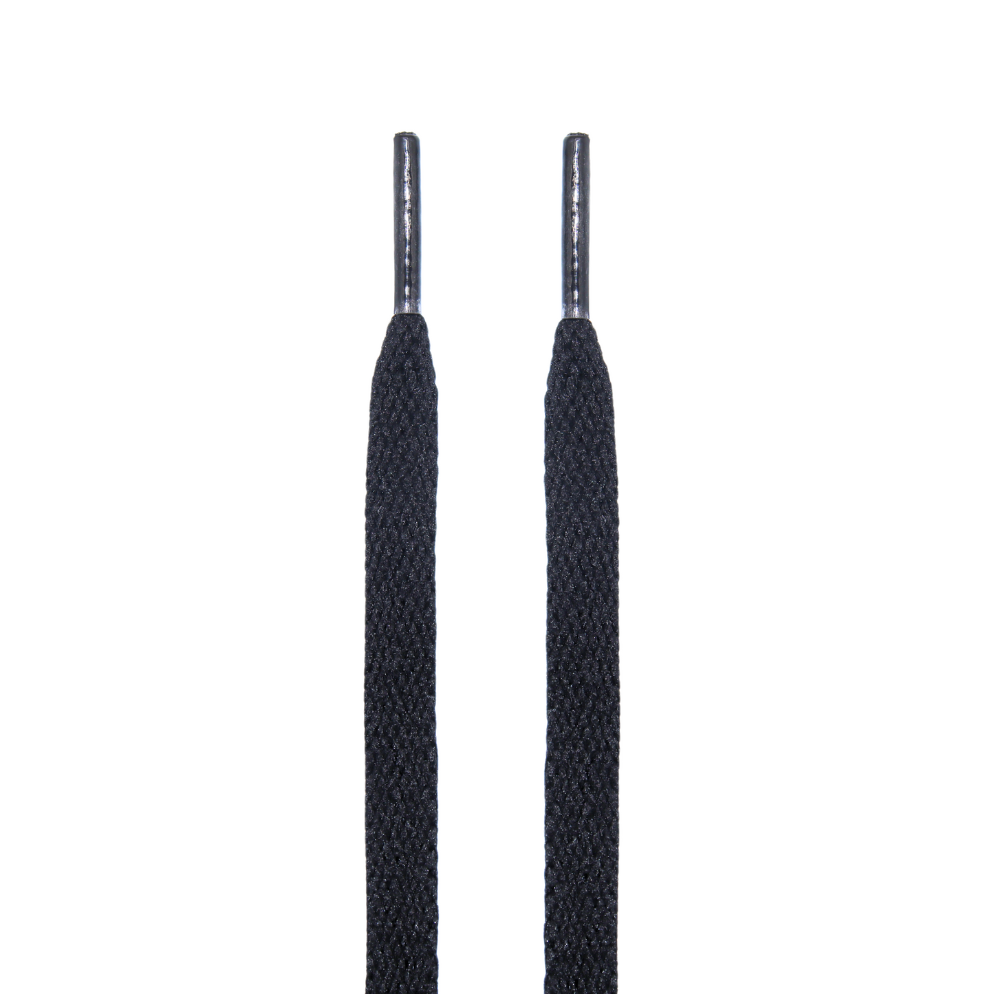 Black Jordan Flat Shoelaces