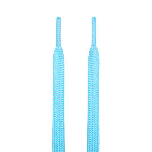 Pastel Blue Dunk Flat Shoelaces