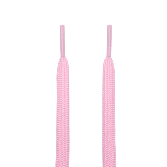 Pastel Pink Dunk Flat Shoelaces